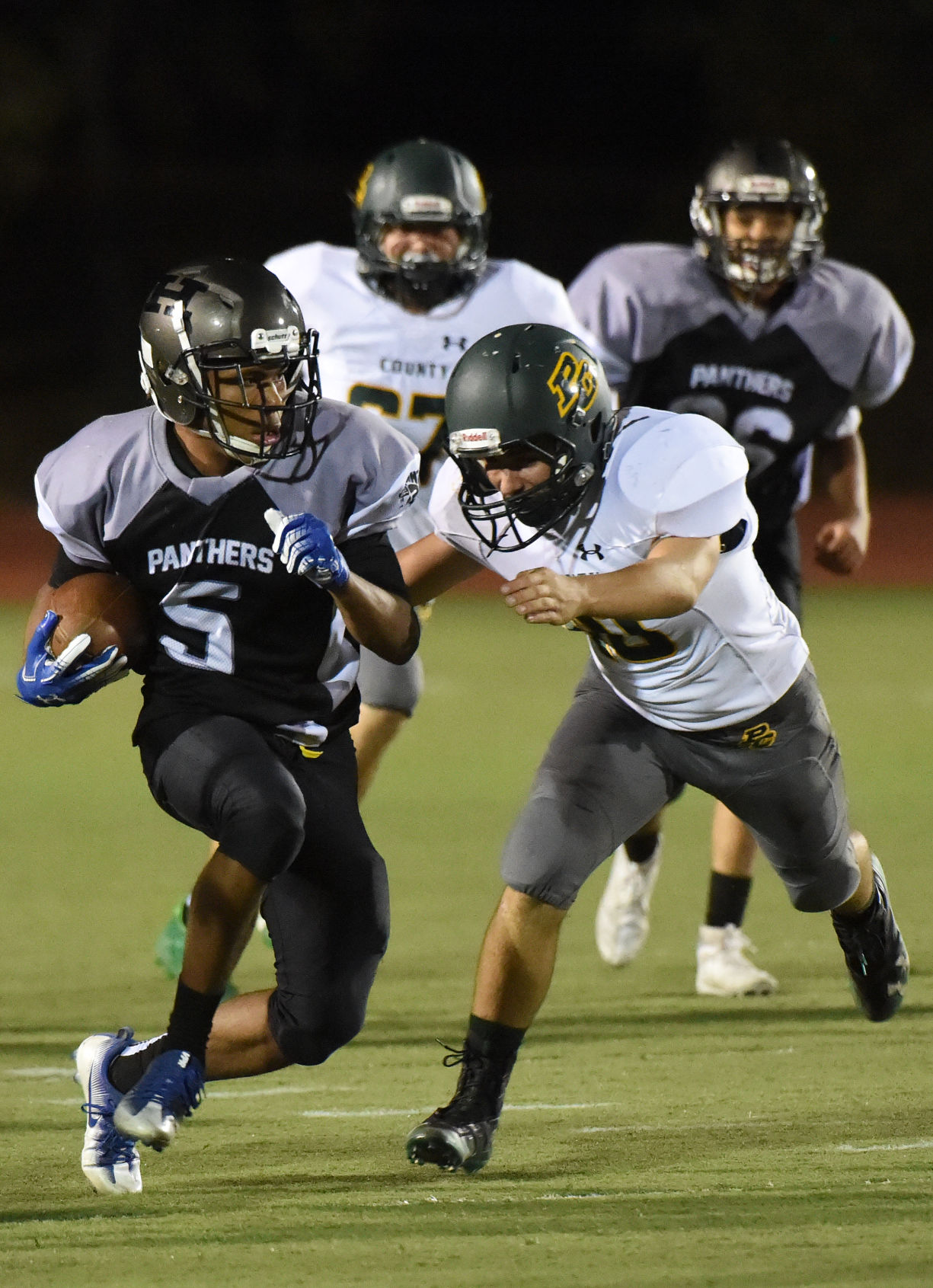 PHOTOS: Harrison Panthers (21) Pueblo County Hornets (14)